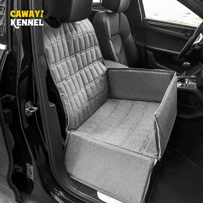 Folding Dog Car Hammock Seat Cover (Waterproof)