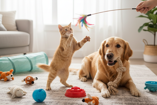 How to Keep Your Pet Entertained: Toys & Enrichment
