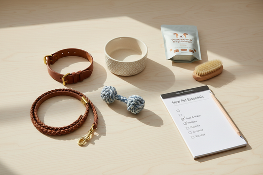 New Pet Checklist: Everything You Need in the First Week