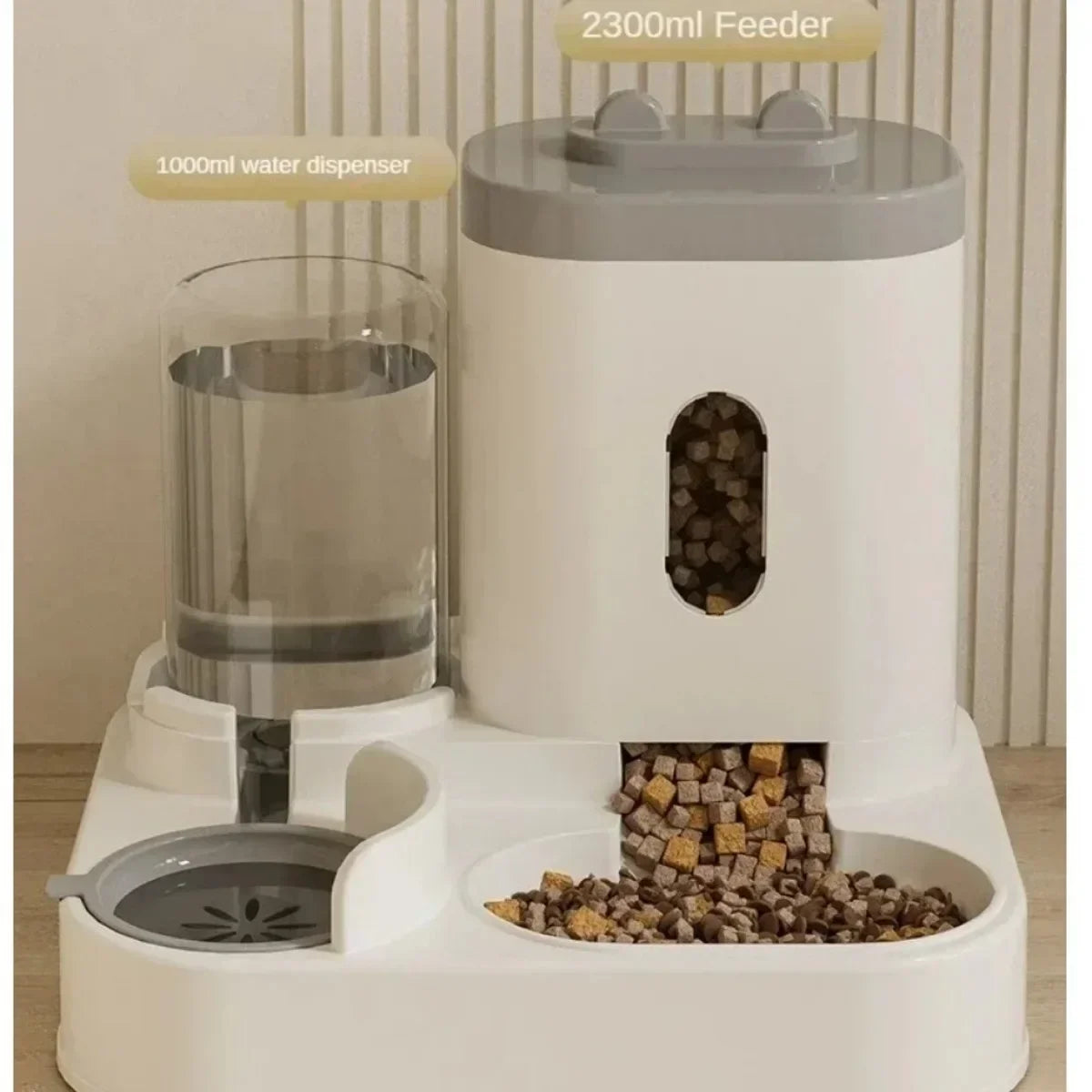 Automatic Pet Feeder & Water Dispenser (Large Capacity)