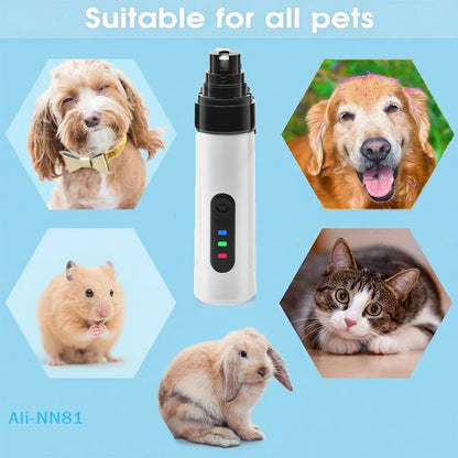 【N】Silent Groom Pro Nail Grinder, 2025 Upgraded Silent Groomer Pro Nail For Dogs, Rechargeable USB Charging Pet Nail Grinder