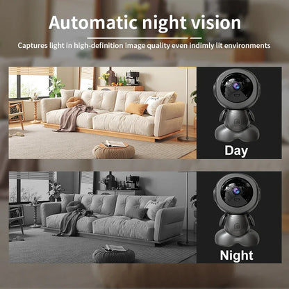 Marloe Co 4K Pet Camera — 360° Pan & Tilt, WiFi, Night Vision, Two-Way Audio