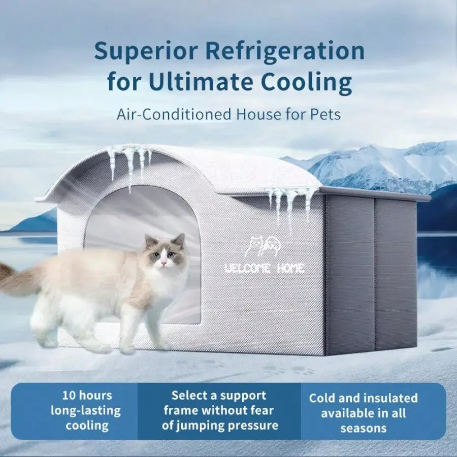 Pet Cooling Ice Bed — Summer Nest for Cats & Small Dogs