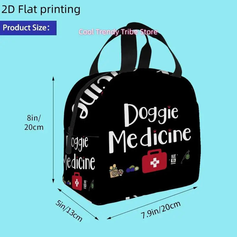 Doggie Medicine Bag — Insulated Pet First Aid & Treat Cooler