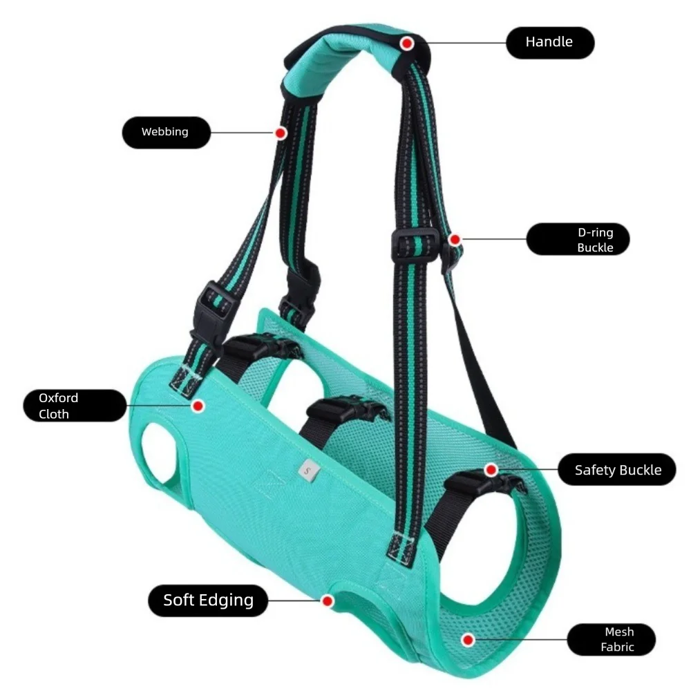 Dog Lift Harness — Support Sling for Senior & Mobility-Impaired Dogs