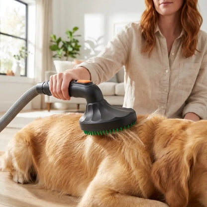32mm Inner Diameter Pet Grooming Brush Efficient Anti-knot Pet Hair Knotting Comb Comfort Vacuum Cleaner Cat Comb for Dogs Cats