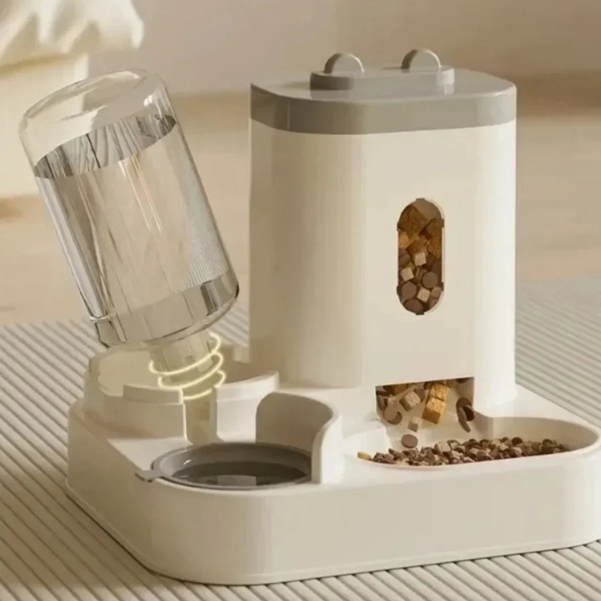 Automatic Pet Feeder & Water Dispenser (Large Capacity)