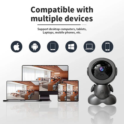 Marloe Co 4K Pet Camera — 360° Pan & Tilt, WiFi, Night Vision, Two-Way Audio