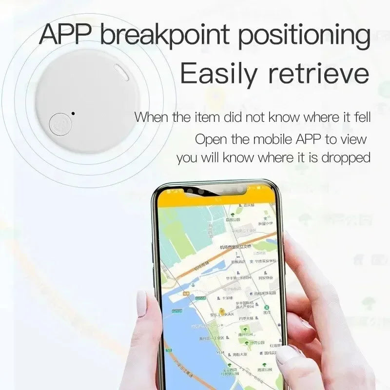 Mini Bluetooth Tracker Tag — Anti-Lost (iOS & Android)