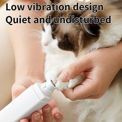Marloe Co Painless USB Nail Grinder — Premium Quiet Rechargeable Pet Nail File