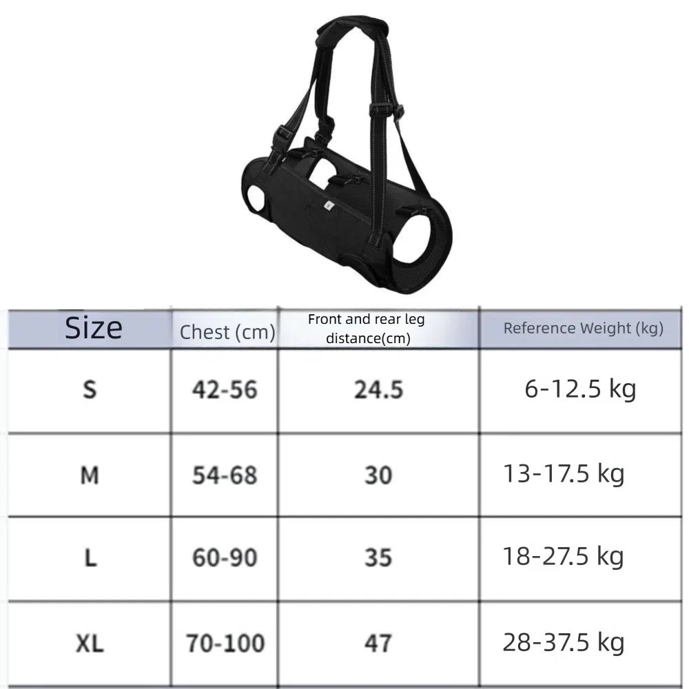 Dog Lift Harness — Support Sling for Senior & Mobility-Impaired Dogs