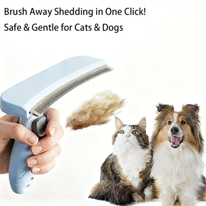 Professional Curved Pet Grooming Comb Universal Deshedding Brush for Dogs and Cats Loose Undercoat Fur Removal Tool Easy To Use