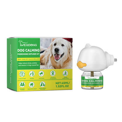 Dog Calming Diffuser Kit Anti Anxiety Relief Set Effectively Reduce Dogs Stress Prevent Aggressive Barking Pet Soothing Liquid