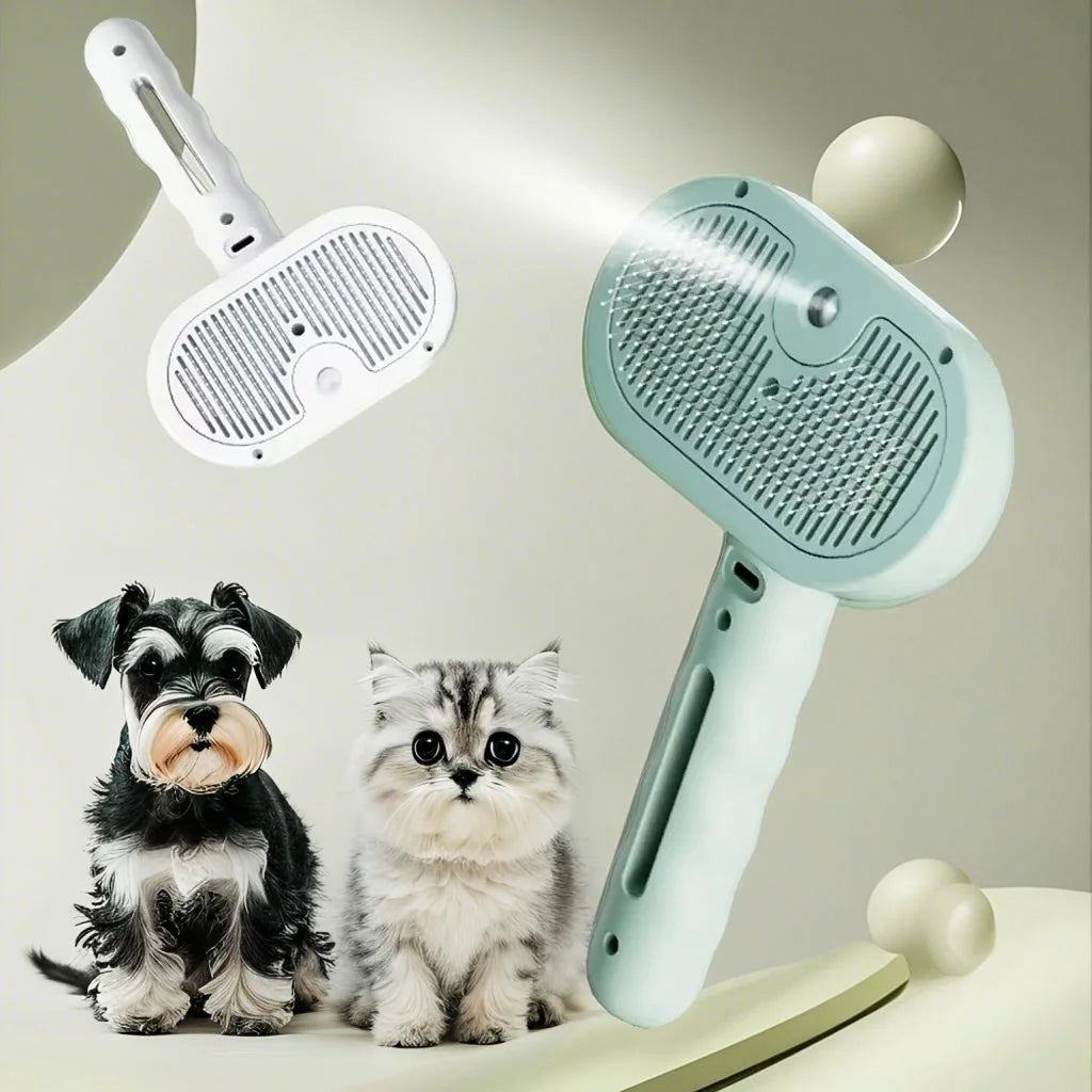 Marloe Co Mist Spray Grooming Comb — Detangling & Dematting Brush for Cats & Dogs
