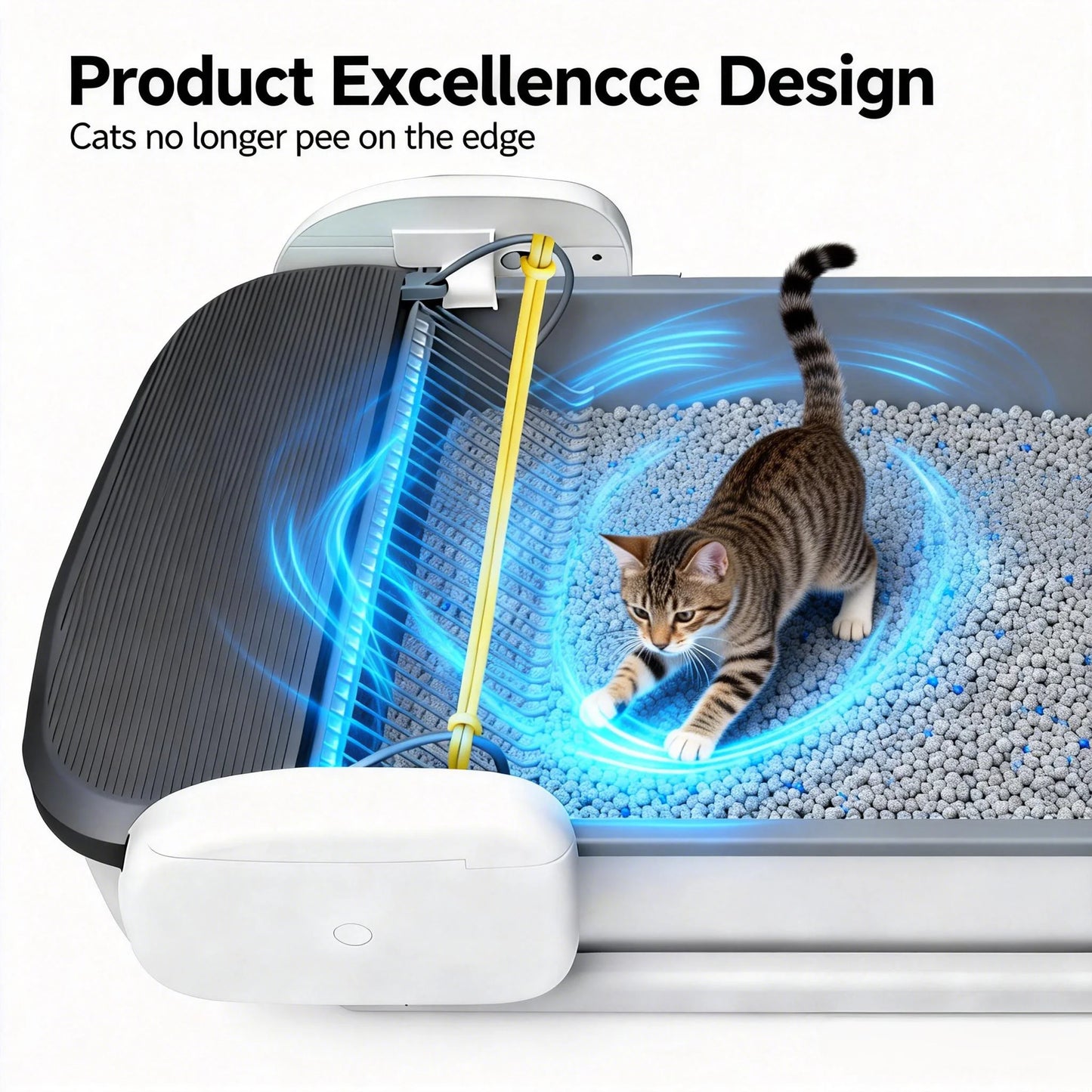 Self-Cleaning Automatic Litter Box — App Control, XXL Capacity