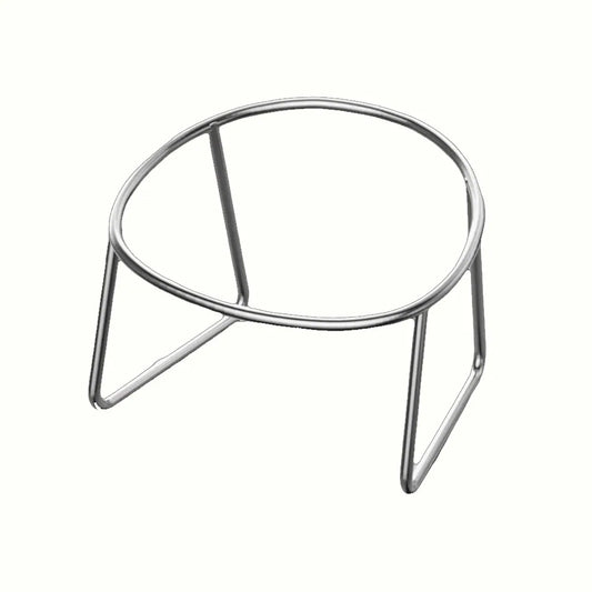 Raised Stainless Steel Cat Bowl — 15° Tilted, Neck-Friendly