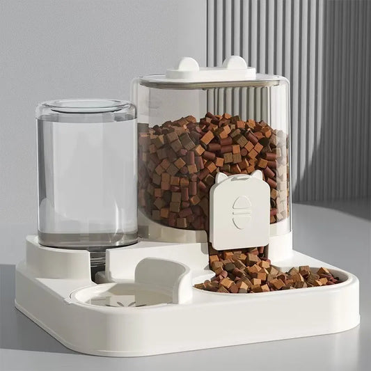 Automatic Pet Feeder & Water Dispenser (Large Capacity)