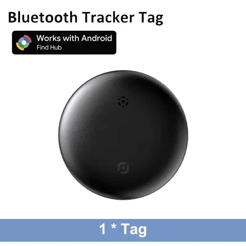 Bluetooth Pet Tracker Tag — Works with Google Find My (Android)