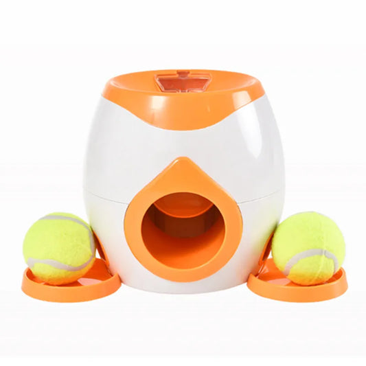 Hot Selling Dog Tennis Food Reward Machine Interactive Dog Ball Thrower for Small and Medium Dogs to Use