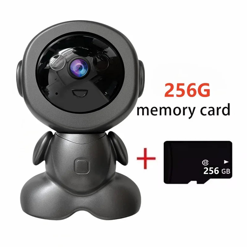 Marloe Co 4K Pet Camera — 360° Pan & Tilt, WiFi, Night Vision, Two-Way Audio