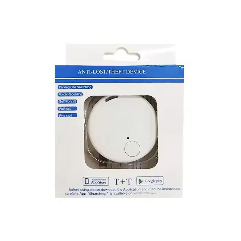 Mini Bluetooth Tracker Tag — Anti-Lost (iOS & Android)